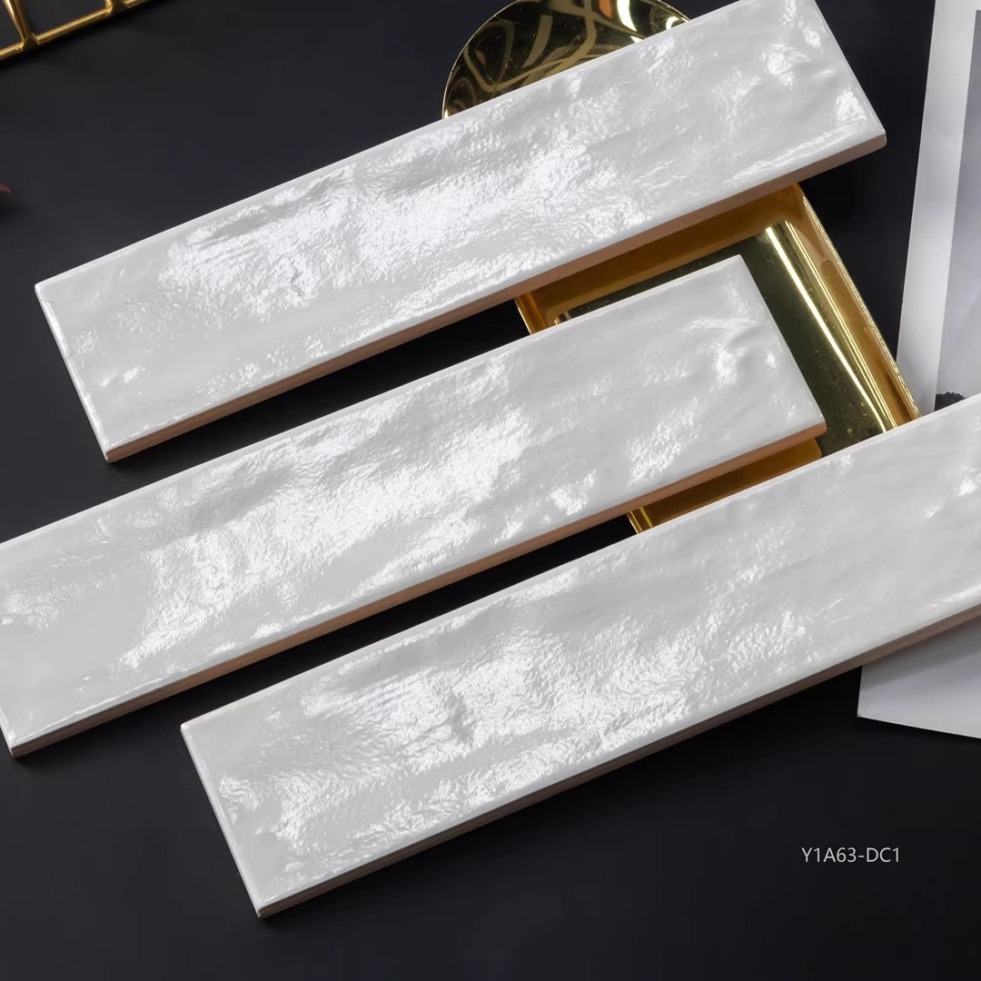 法式复古贝壳珍珠釉彩色瓷砖 厨卫墙砖 手工艺术网红砖