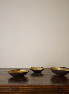 铜烛台客厅软装饰品十境新中式