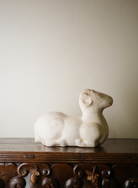 动物摆件软装饰品十境客厅新中式