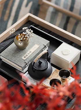 摆件桌面托盘十境古典