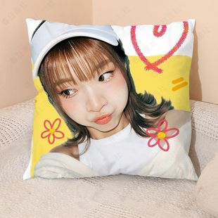 egg黃詠霖阿蛋抱枕香港女團周边LollyTalk同款 床头沙发靠枕头靠垫