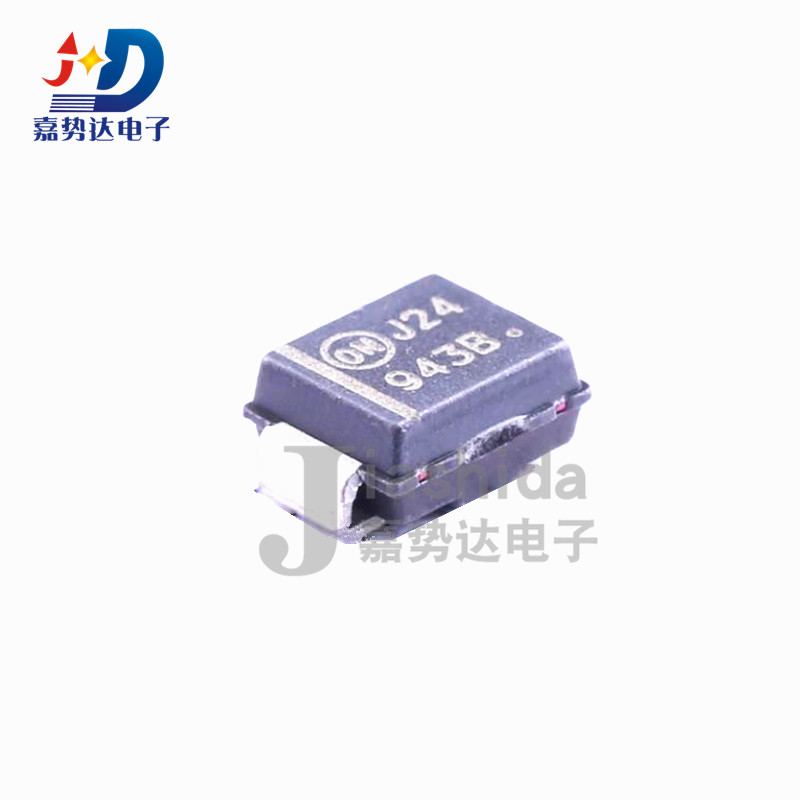 1SMB5943BT3G 丝印：943B 稳压二极管 3W/56V  SMB/DO-214AA 全新