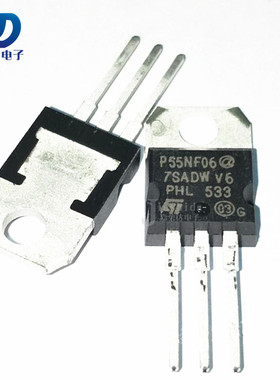 STP55NF06 P55NF06 P55NF06L MOS场效应管 50A60V TO-220 全新