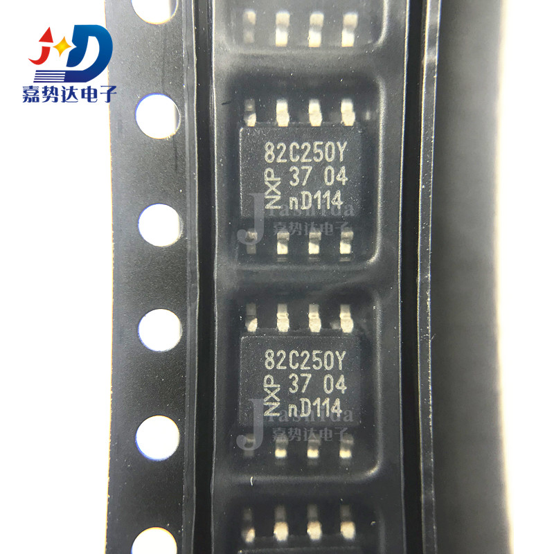 PCA82C250T/YM 丝印:82C250Y SOP8 CAN总线接收器芯片 全新