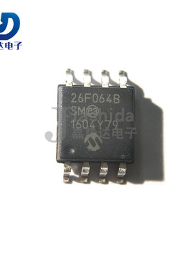 SST26VF064B-104I/SM 26F064B/SM NOR 闪存芯片 64Mb SOP8 全新