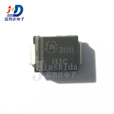 MBRS1100T3 MBRS1100 丝印：B1C 肖特基二极管与整流器 SMB 全新