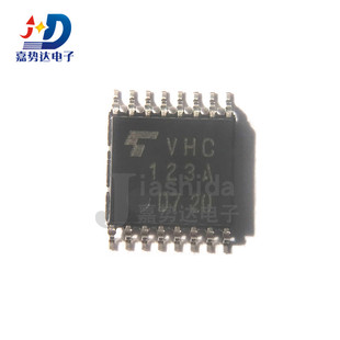 TC74VHC123AFT 丝印：VHC123A 单稳态多谐振荡器 TSSOP16 全新