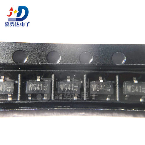 WST4041 丝印：WS41 场效应管(MOSFET) 1个P沟道 贴片SOT-23 全新