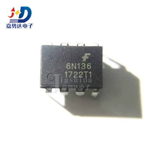 6N136M 6N136 高速光耦 6N136 4光电耦合器 直插DIP