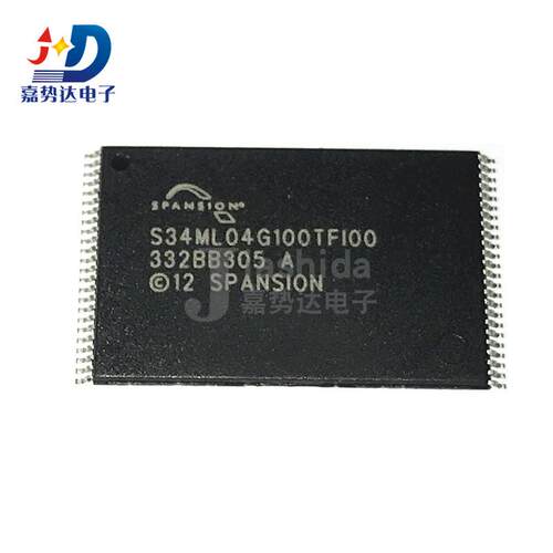 S34ML04G100TFI000 S34ML04G100TF100 NAND闪存芯片 TSOP-48 全新