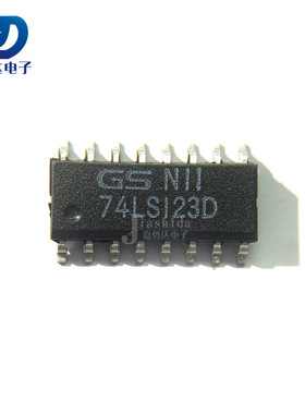 SN74LS123DR 74LS123D 触发振荡器 IC芯片 SOP-16 全新