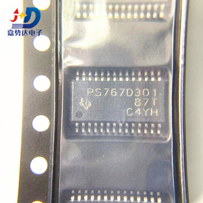 TPS767D301PWPR 丝印：PS767D301 低压差稳压器 HTSSOP-28 全新