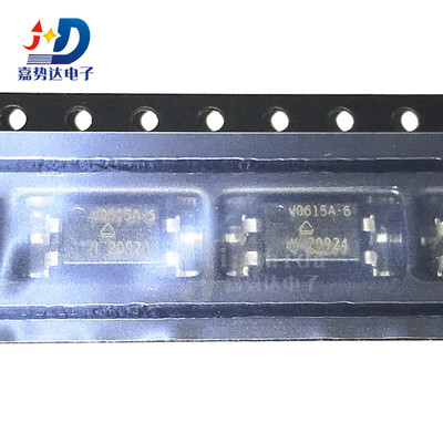 VO615A-6X017T 丝印：VO615A-6 晶体管输出光电耦合器 SOP-4 全新