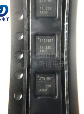 TS3A27518ETRTWRQ1 丝印：27518ET 多路复用开关IC WQFN-24 全新