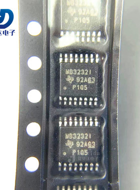 MAX3232IPWR MB3232I MAX3232 收发器芯片 贴片TSSOP-16 全新