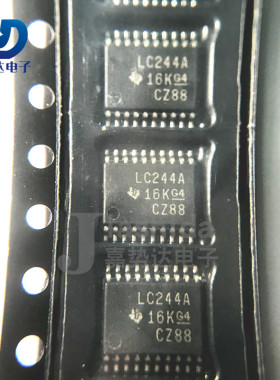 SN74LVC244APW 丝印：LC244A 缓冲器和线路驱动器 TSSOP20 全新