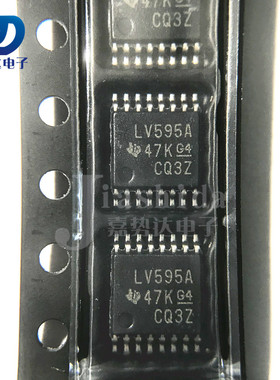 SN74LV595APWR 丝印：LV595A 计数器移位寄存器 TSSOP-16 全新