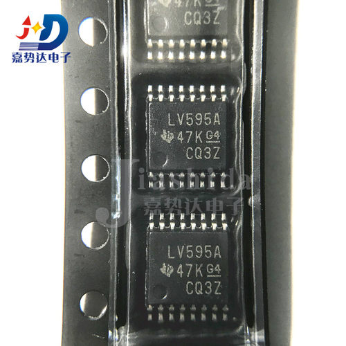 SN74LV595APWR 丝印：LV595A 计数器移位寄存器 TSSOP-16 全新