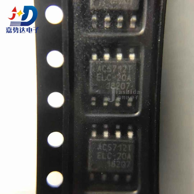 ACS712ELCTR-20A-T ACS712-20 ACS712T 电流传感器 SOP8 全新