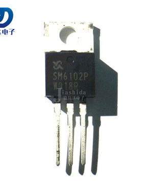 SM6102PSF P沟道场效应管 直插TO-220 -60V -72.5A 全新