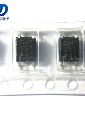PC357NJ0000F 丝印：357 光电耦合器隔离光耦 SOP-4 全新