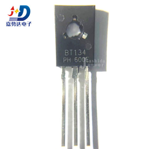 BT134-600E BT134-600 双向可控硅4A/600V TO-126 全新