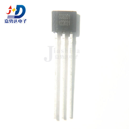 CC6201TO TO-92S 全极型 微功耗霍尔效应开关 微功耗磁开关 全新