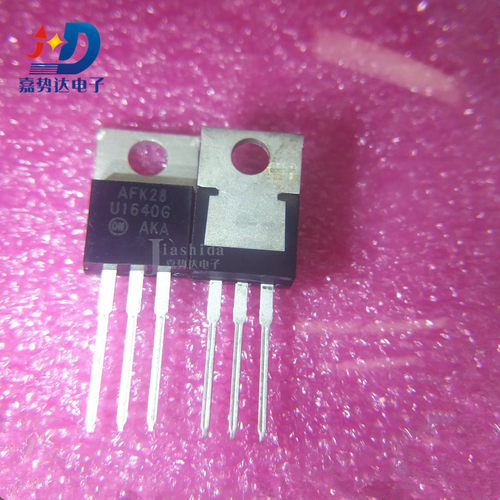 MUR1640CT 丝印：U1640G 快恢复二极管400V/16A 整流器 全新