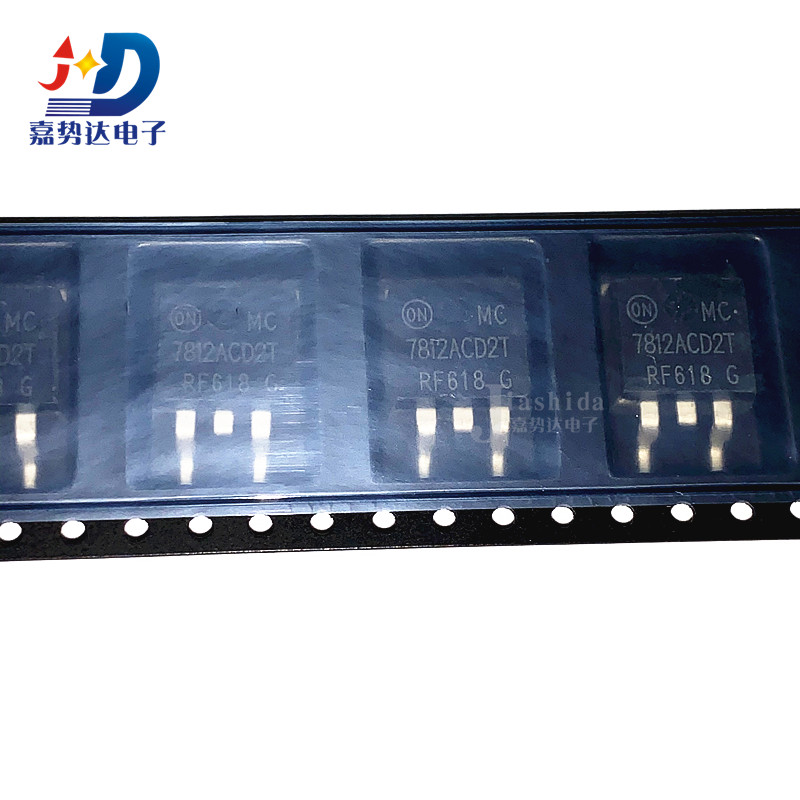 MC7812ACD2TG 丝印：7812ACD2T 线性稳压器 D2PAK 全新