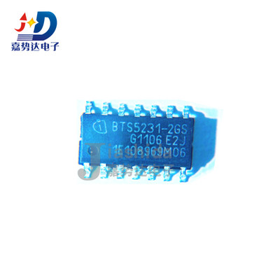 BTS5231-2GS BTS5231-2 电源开关 IC - 配电 IC芯片 SOP14 全新