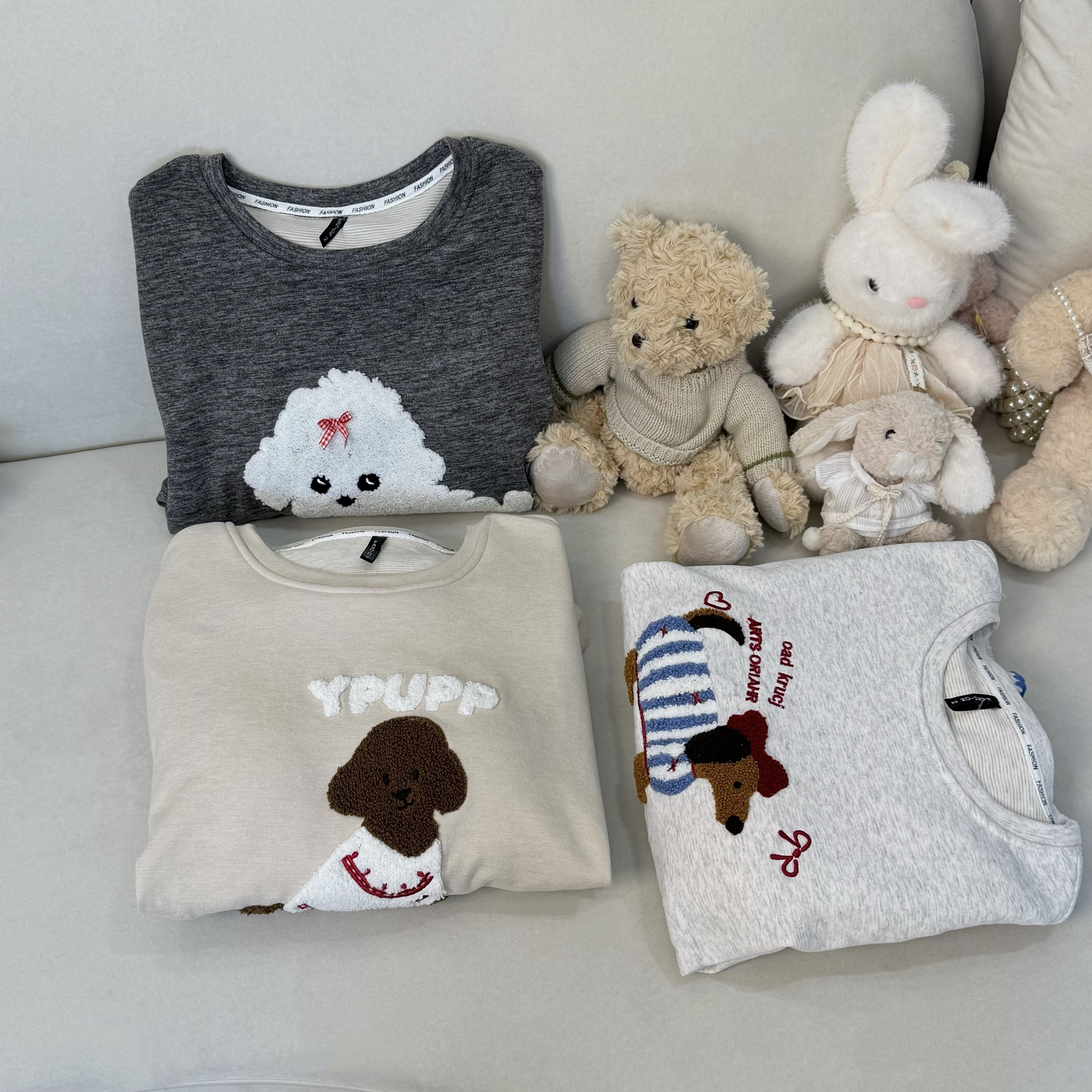 【2号链接】羊绒睡衣可外穿长袖长裤韩版休闲家居服套装