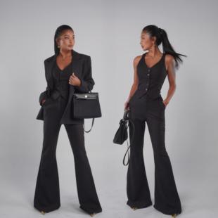 欧美辣妹气质优雅无袖 背心 裤 Z422 弥漫半夏 子 K070 蜜蜜家