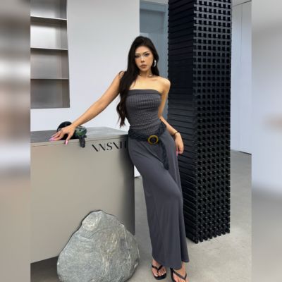 【蜜蜜家】欧美抹胸短裙/上衣+半身裙长裙 25/Y651/Z580+Q133