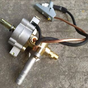 猛火炉灶中压电子点火总成火力调节开关煤气灶配件气大火灶零件