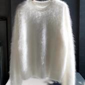 2024冬季 新款 羊绒拉绒软糯宽松慵懒上衣妥妥高货