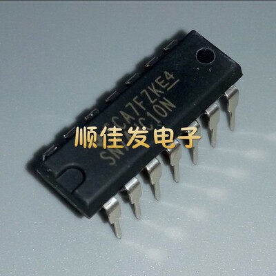 SN74HC10N 逻辑芯片 直插DIP-14 全新原装 74HC10 HD74HC10P