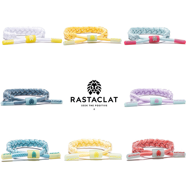 rastaclat官方正品小狮子 果冻系列 经典男女情侣礼物鞋带手链绳
