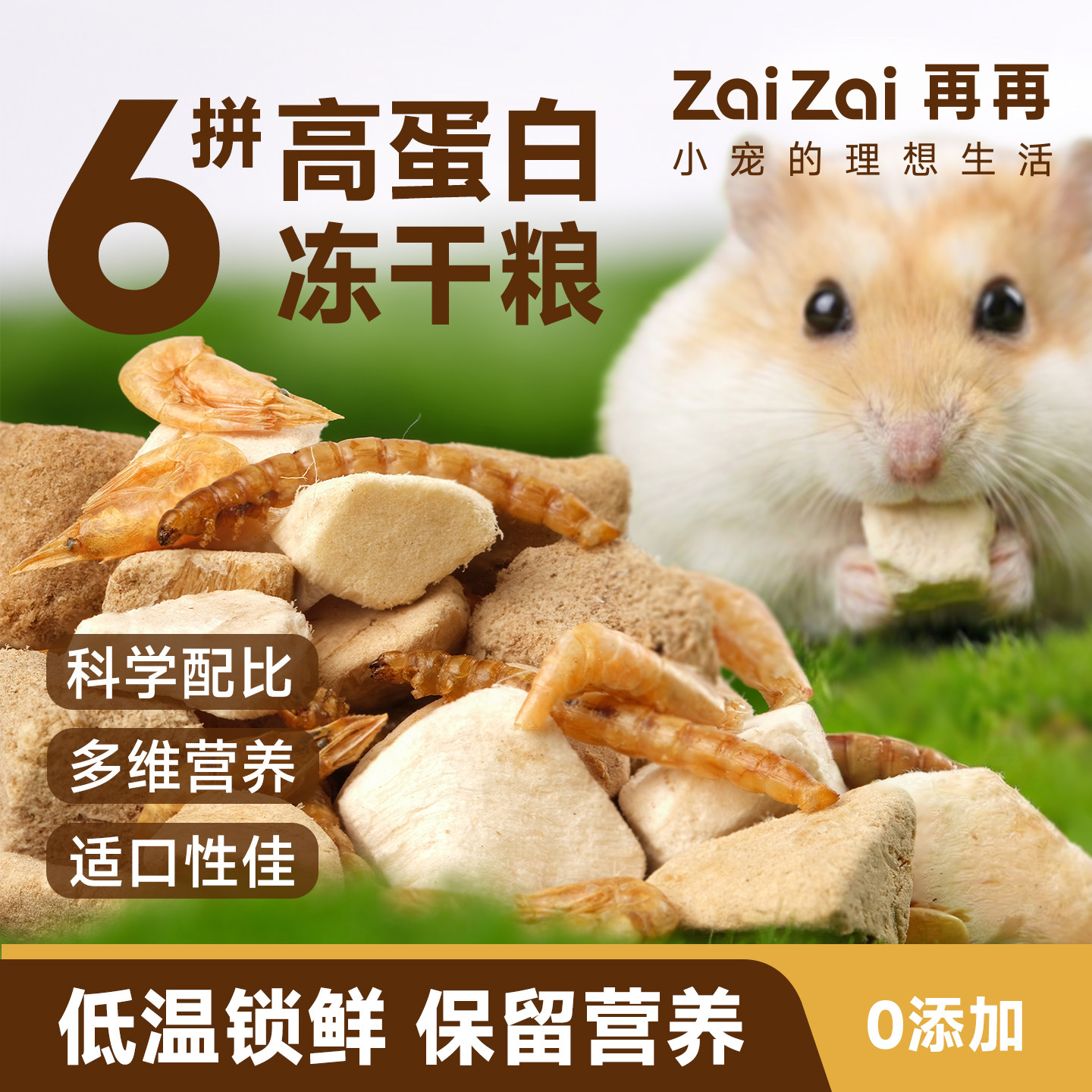 再再仓鼠主粮饲料金丝熊粮食图片