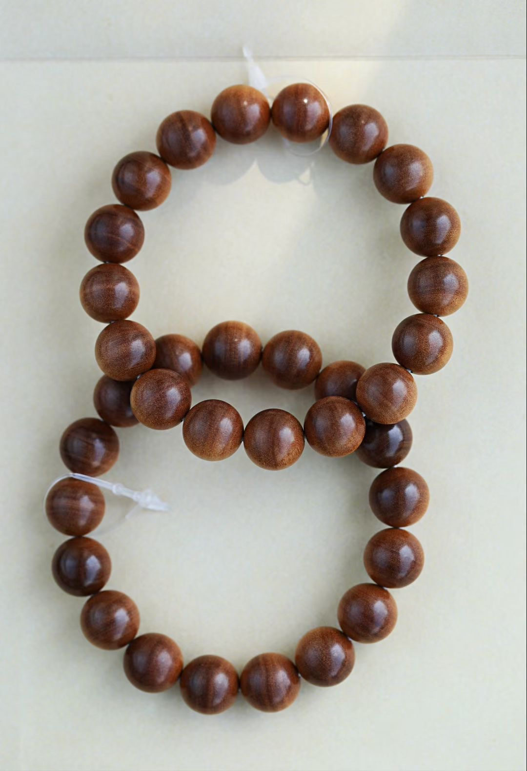 老山檀香手串印度黑肉黑油虎斑纹横纹文玩手链崂山檀香男手链念珠