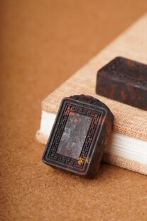 天然奇楠降真香木雕刻平安无事牌吊坠挂件木质工艺品文玩挂饰木雕