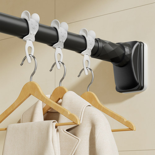 晾衣杆配件防风钩5个一组