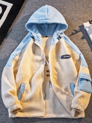 其他加厚冬季连帽羊羔毛外套