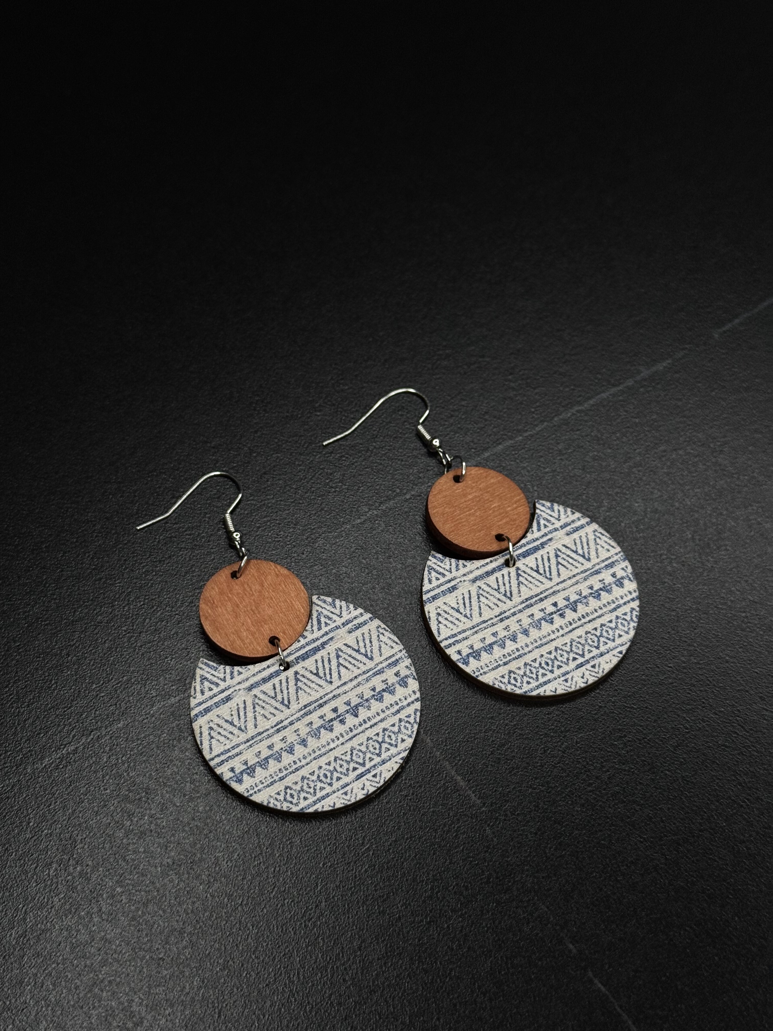 BlackBox Vintage复古图腾耳环耳坠度假风小众高级感原创设计耳饰