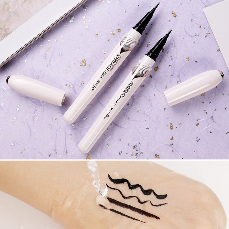 Hot macfee Inky Smooth Eyeliner Liquid Pen Soft fur Oblate waterproof Anti-sweat Haloin the Makeup/Perfume/Beauty tools , Eyeliner  category - from Buy2taobao.com to provide professional Taobao agent buy service