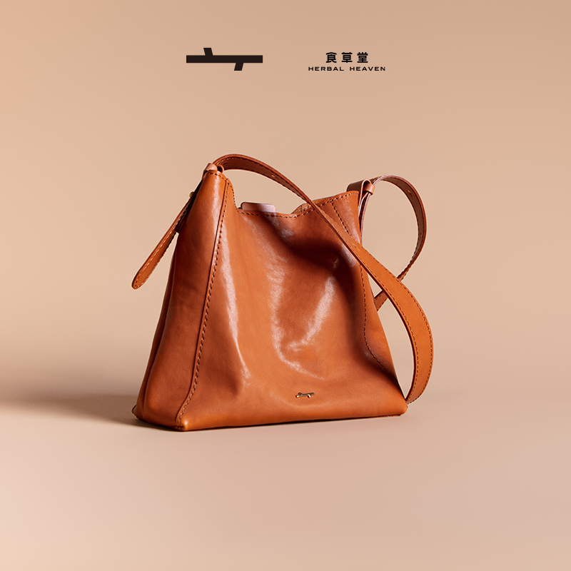 食草堂包包2023新款托特包