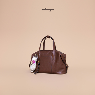 单肩通勤包保龄球包大容量牧野 食草堂枕头包2025新款 吉娜同款