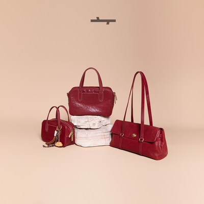 【新年礼物】食草堂红色包包婚包送礼小方包手提包头层植鞣礼盒装