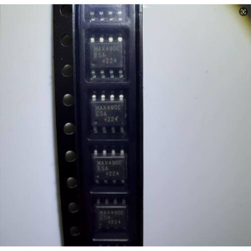 原厂供应MAX490EESA+T MAX490E SOP-8 RS-485/422接口收发器芯片