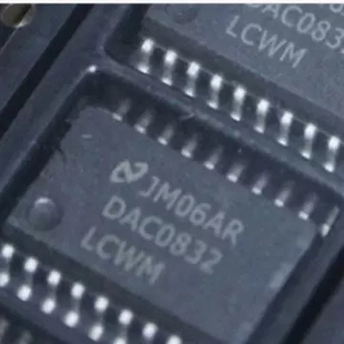 全新原装DAC0832LCWM SOP20脚 DA/AD8位数模转换器芯片 质量保证