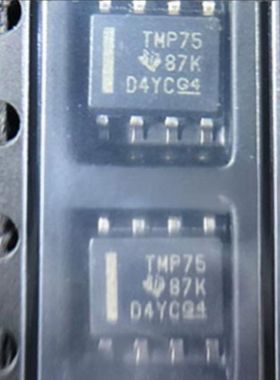 TMP75AIDR 板上安装温度传感器 封装SOIC-8  全新原装IC